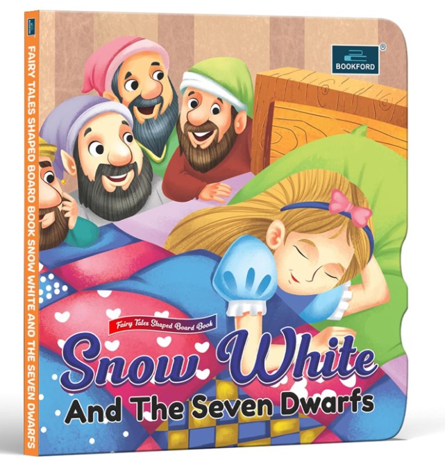 Fairy Tales Shaped Board Book Snow White And The Seven Dwarfs